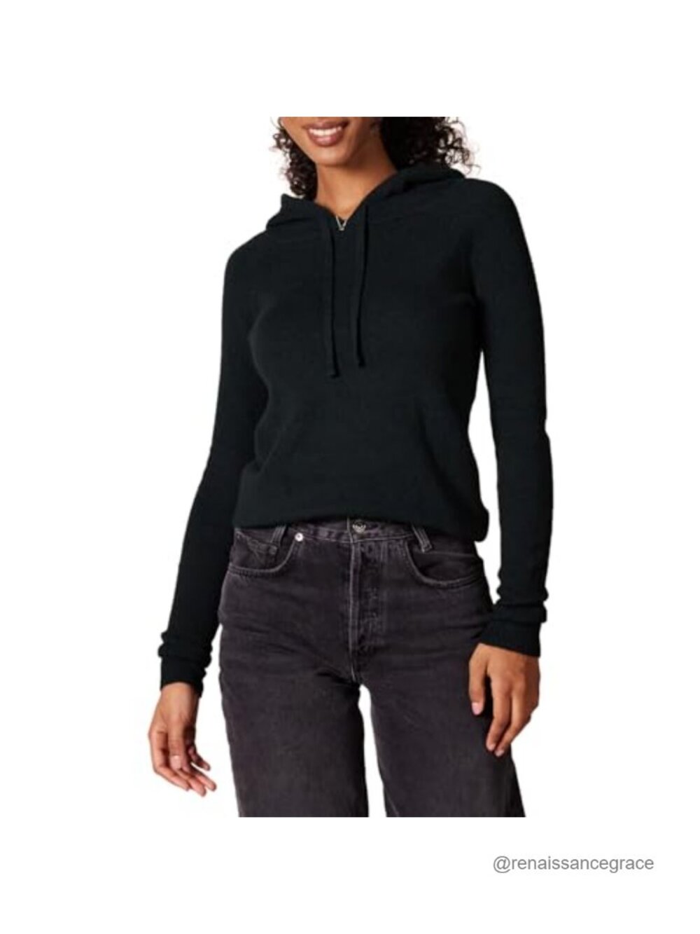 Women's Soft Touch Hooded Pullover Sweater Long Sleeve Knit